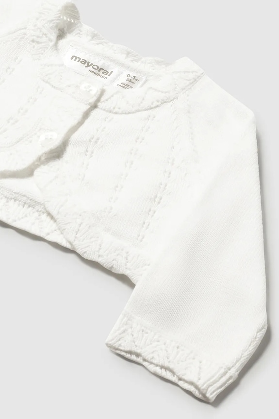 Fete Mayoral Newborn cardigan bebe 307.2K.Newborn.9BYA bej