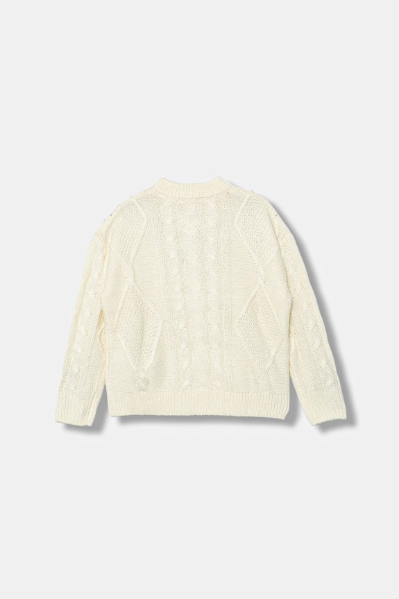 Guess sweter dziecięcy J5BR00.Z3IC0.9BYA beżowy AW25