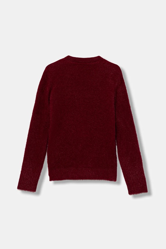 Guess sweter J5BR07.Z0720.9BYA bordowy AW25