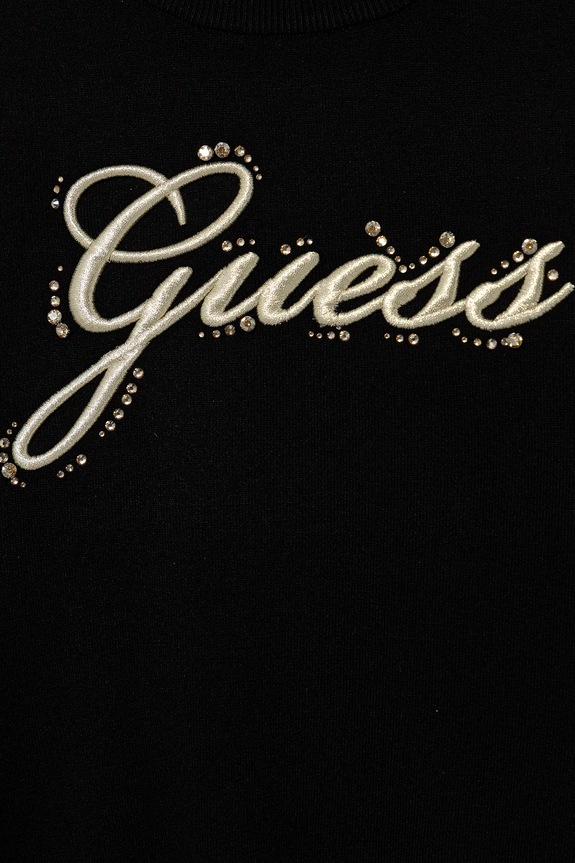 Dziewczynka Guess sweter dziecięcy J5BR13.Z2NQ2.9BYA czarny