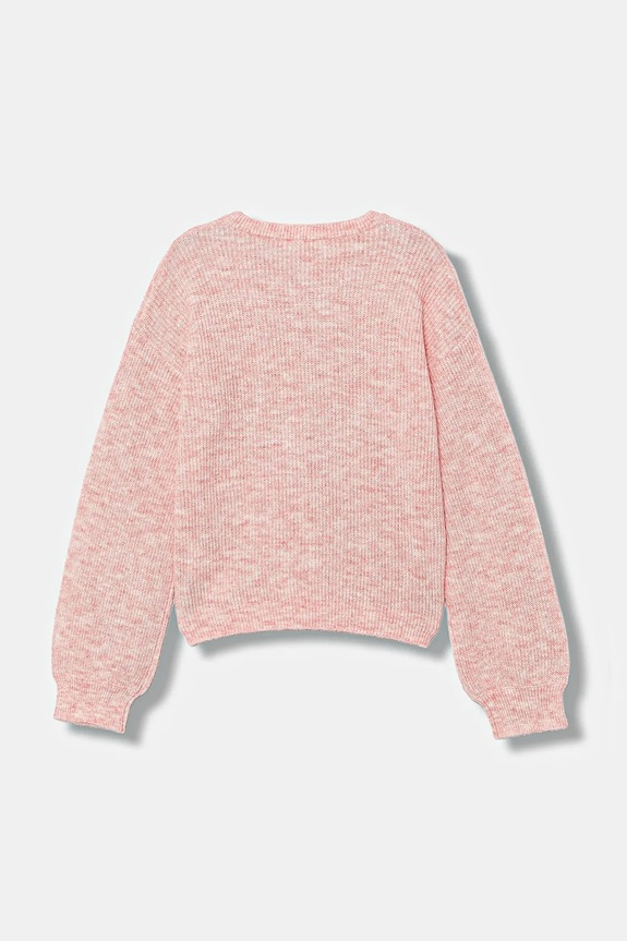 Detský sveter s prímesou vlny Guess J5BR19.Z1140.9BYA ružová AW25