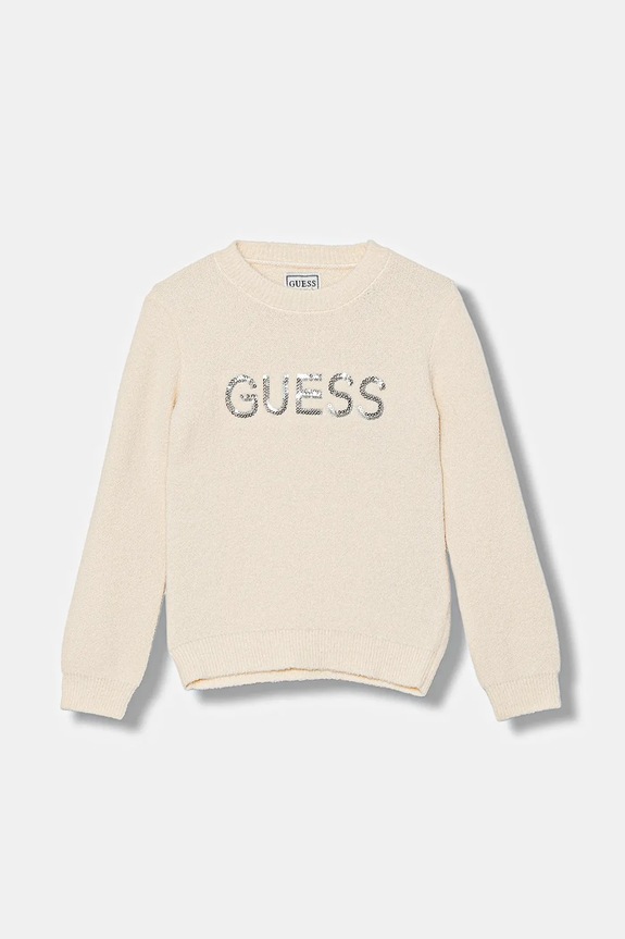 Guess sweter dziecięcy aplikacja beżowy K5BR00.Z3220.9BYA