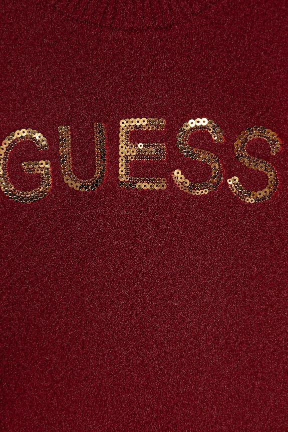 Dziewczynka Guess sweter dziecięcy K5BR00.Z3220.9BYA czerwony