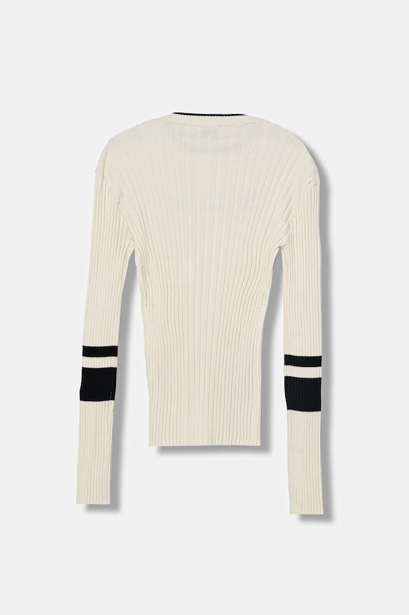 Pinko sweter dziecięcy KFMA020.C.FL089 beżowy AW25