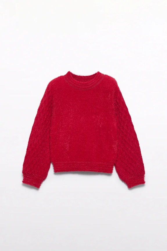 Παιδικό πουλόβερ Abel&Lula 5827.2.Mini.9BYA κόκκινο AW25
