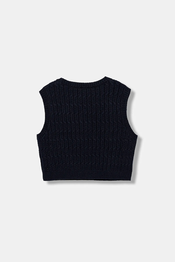 Detská vesta United Colors of Benetton 1D32C108Y.G.seasonal tmavomodrá AW25