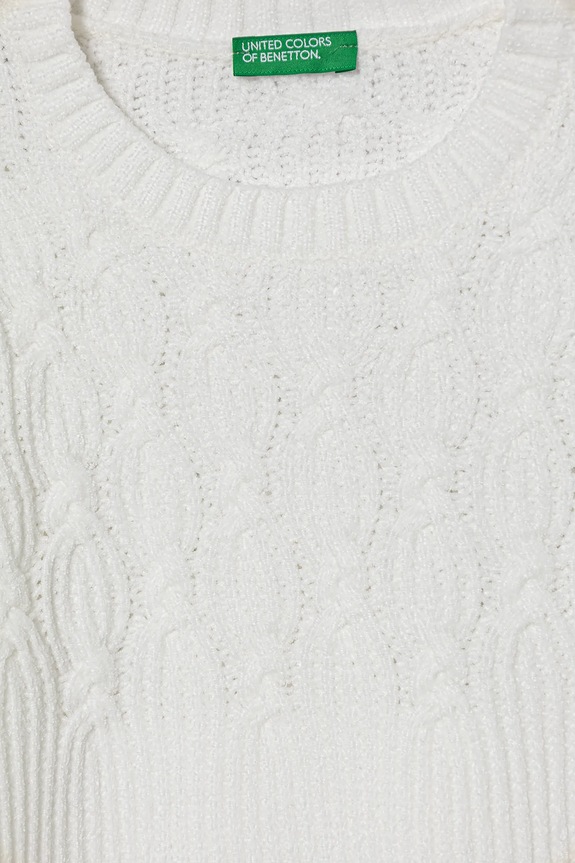 BIMBA United Colors of Benetton maglione 16CLG1010.P.seasonal bianco