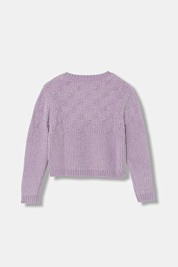 Pulover United Colors of Benetton 16CLG1010.P.seasonal ljubičasta AW25