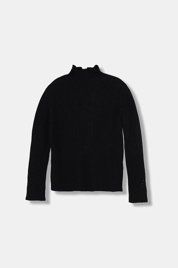 United Colors of Benetton pulover copii uni negru 1Y7QC200P.G.seasonal
