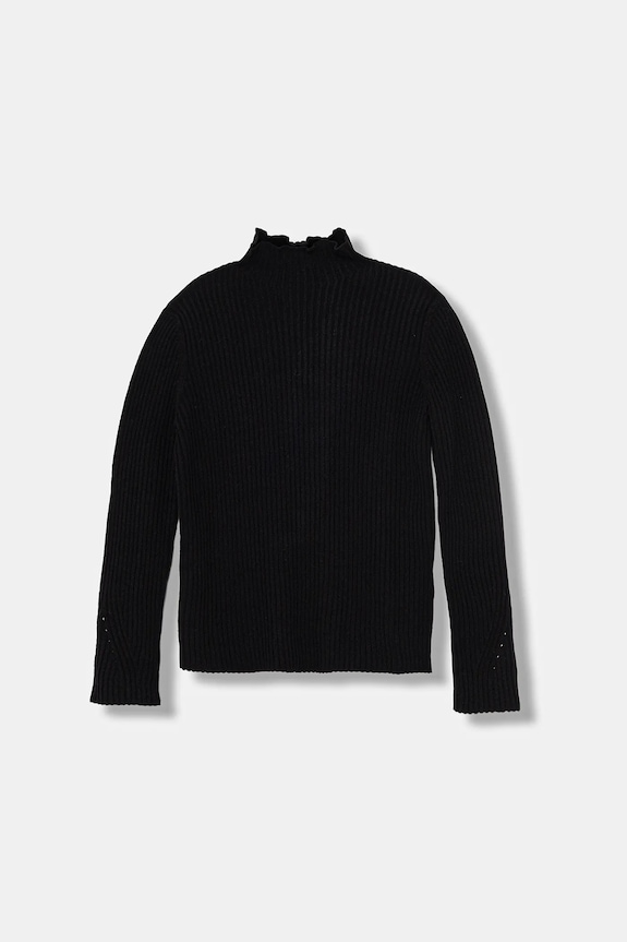 United Colors of Benetton pulover copii uni negru 1Y7QC200P.G.seasonal