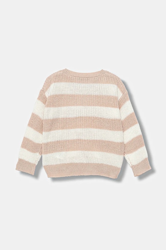 Dětský svetr United Colors of Benetton 1Z8SH102W.P.seasonal růžová AW25