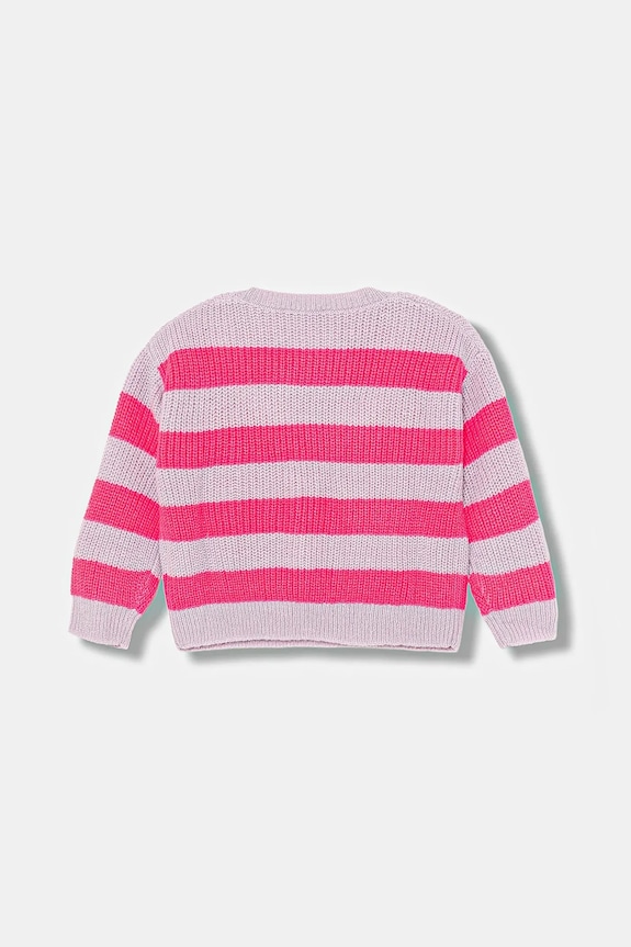 United Colors of Benetton pulover copii 1Z8SH102W.P.seasonal violet AW25
