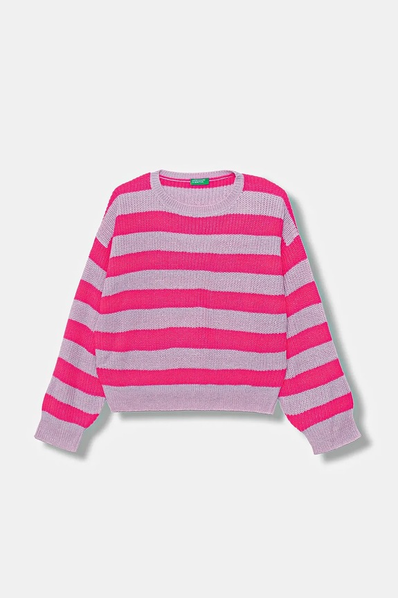 Детский свитер United Colors of Benetton остальные фиолетовой 1Z8SQ108X.G.seasonal