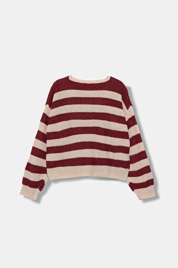 Детский свитер United Colors of Benetton 1Z8SQ108X.G.seasonal бордо AW25