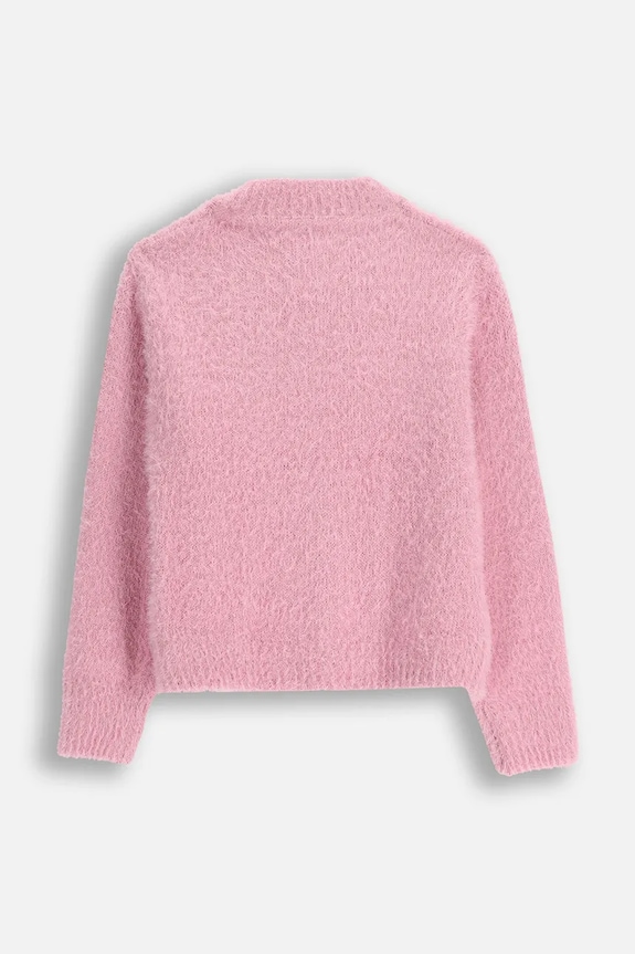 Fete Coccodrillo cardigan copii ZC5172201FGK roz