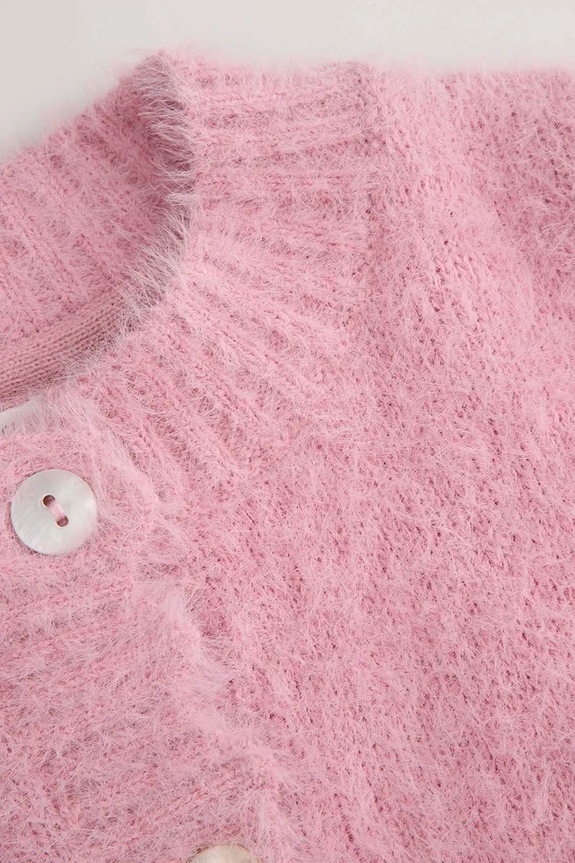 Coccodrillo cardigan copii roz ZC5172201FGK