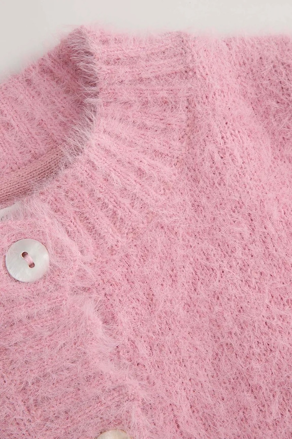 Coccodrillo cardigan copii roz ZC5172201FGK