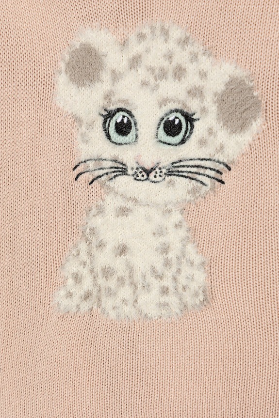 BIMBA United Colors of Benetton maglione per bambini 13DZG1013.P.Seasonal rosa