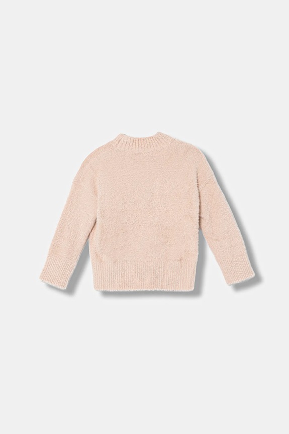 United Colors of Benetton pulover copii 19BAC200I.G.reproposed roz AW25