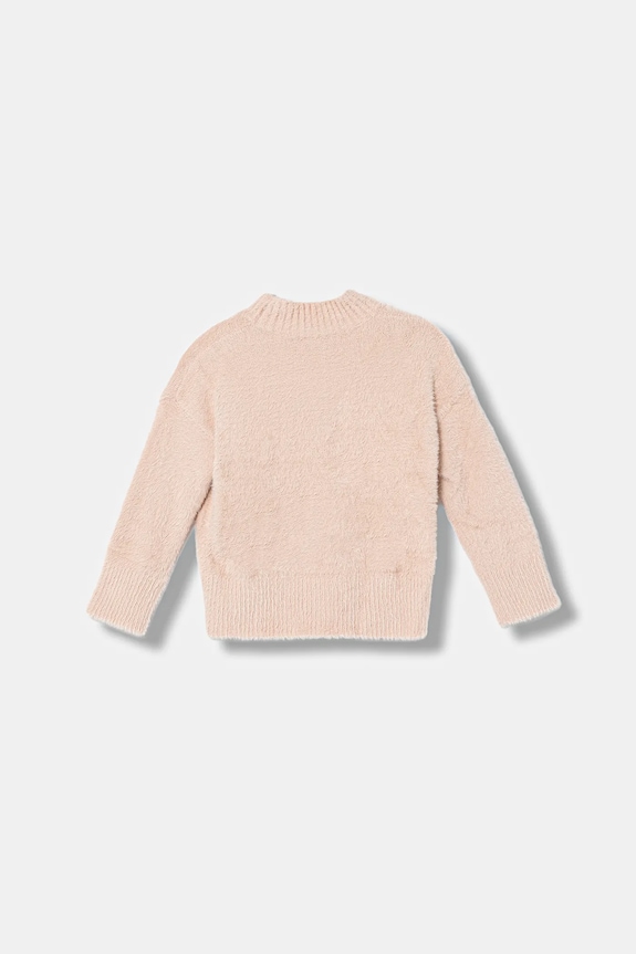 United Colors of Benetton pulover copii 19BAC200I.G.reproposed roz AW25