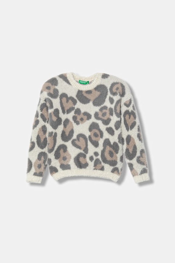 Παιδικό πουλόβερ United Colors of Benetton άλλο μπεζ 1F2MH102Y.P.Seasonal