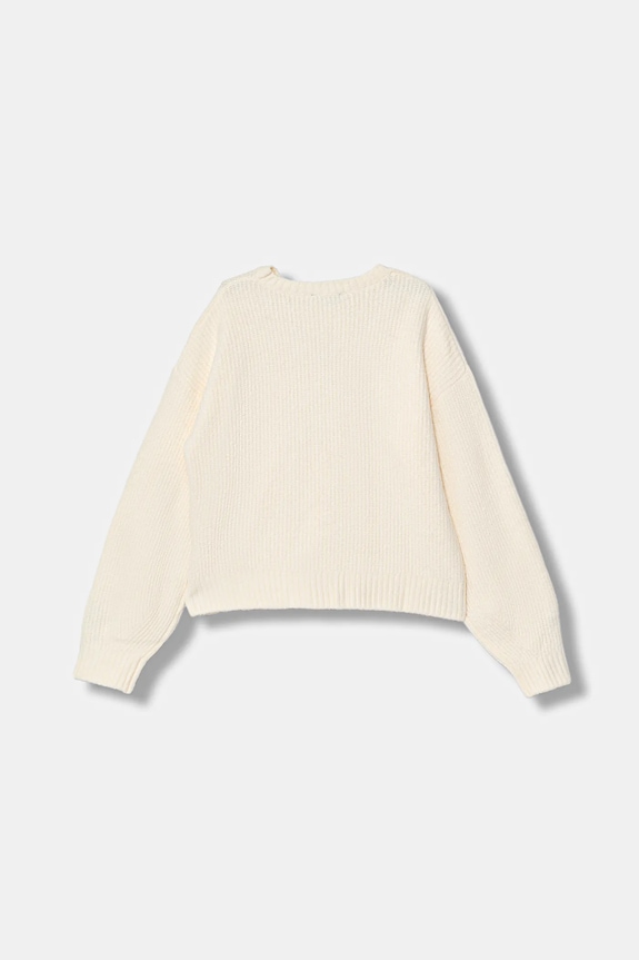 United Colors of Benetton maglione per bambini 1RG7C109L.G.Seasonal beige AW25