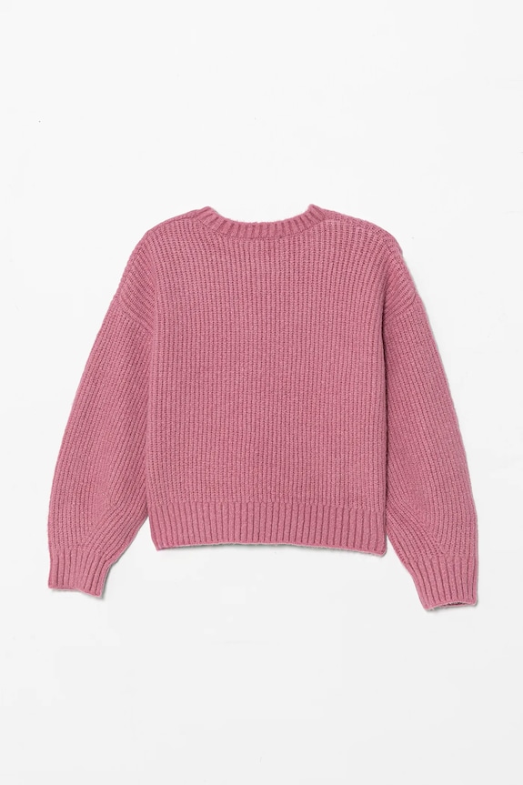 Otroški pulover United Colors of Benetton 1RG7C109L.G.Seasonal roza AW25