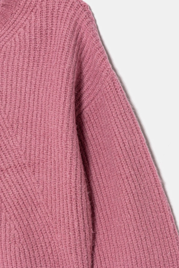 Deklice Otroški pulover United Colors of Benetton 1RG7C109L.G.Seasonal roza