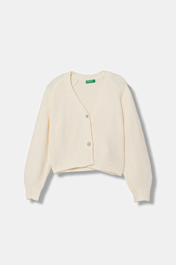 Detský sveter United Colors of Benetton stredne hrubá béžová 1RG7C601Y.G.Seasonal