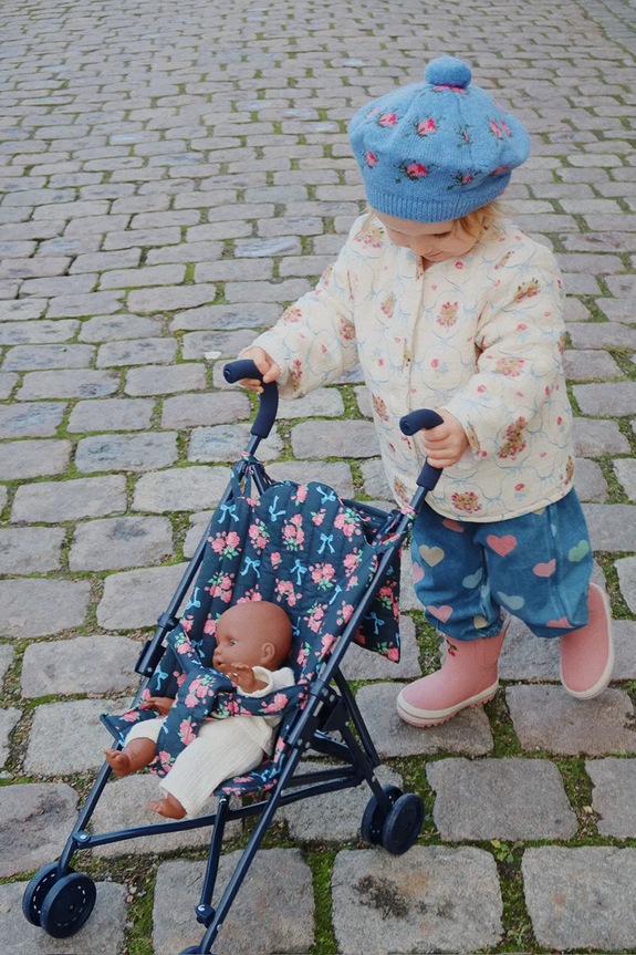 Konges Sløjd kurtka bawełniana dziecięca COCO PADDED JACKET KS103759.9BYA