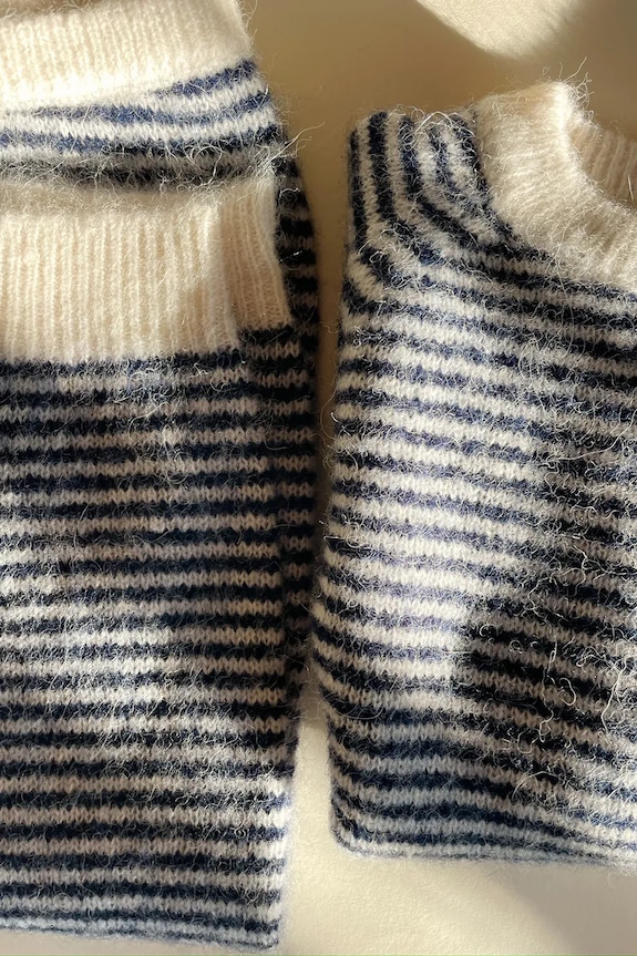 Otroški pulover Konges Sløjd BERLE KNIT SWEATER KS103718.9BYA mornarsko modra