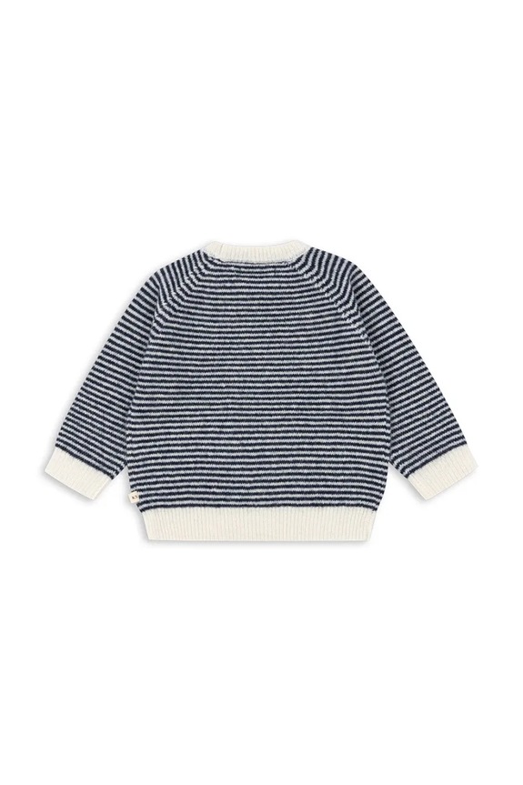 Konges Sløjd gyerek pulóver BERLE KNIT SWEATER KS103718.9BYA sötétkék AW25