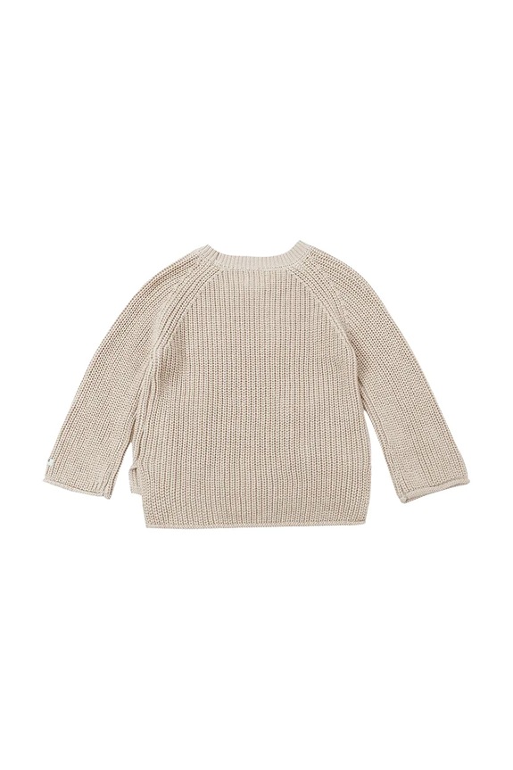 Băieți Donsje pulover de bumbac pentru copii Stella Sweater 4090100 bej