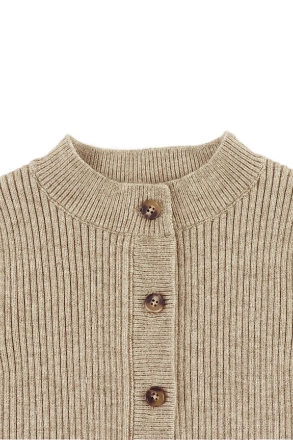 Donsje vestă copii Tjitske Vest 4103800 bej