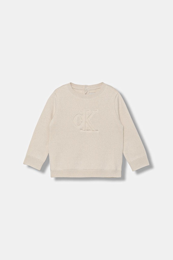Calvin Klein Jeans pulover za djecu ostalo bež IN0IN00234.9BYA