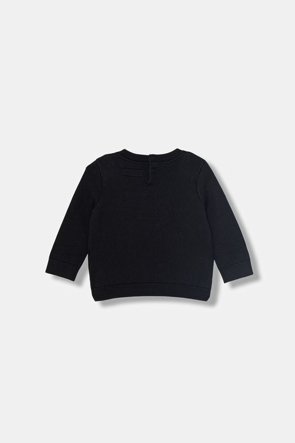 Calvin Klein Jeans sweter dziecięcy IN0IN00234.9BYA czarny AW25