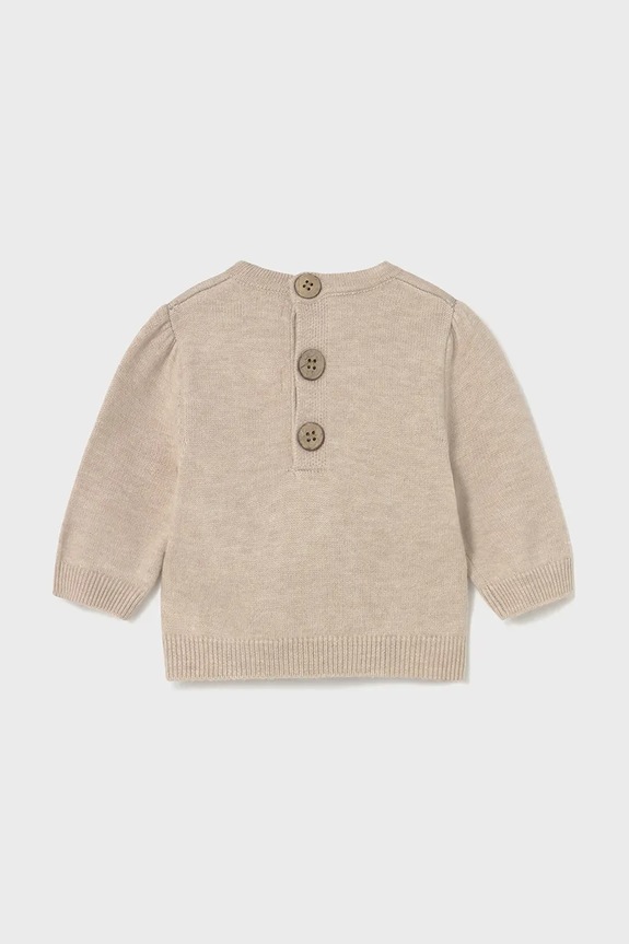 Mayoral Newborn sweter niemowlęcy 2340.2M.Newborn.9BYA brązowy AW25
