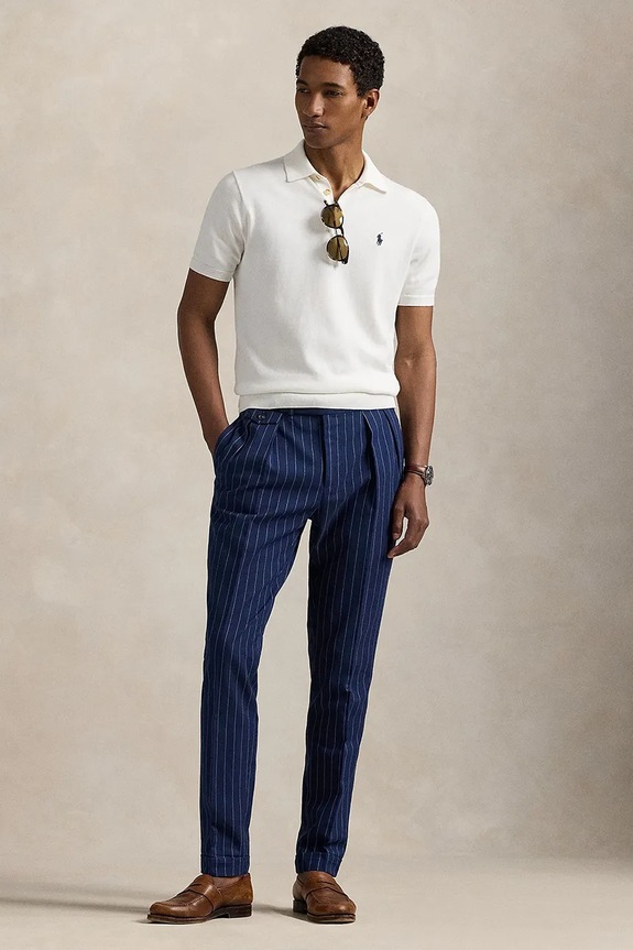 Odzież Polo Ralph Lauren sweter 710980682 biały