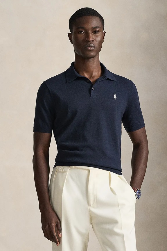 Polo Ralph Lauren pulover subtiri bleumarin 710980682