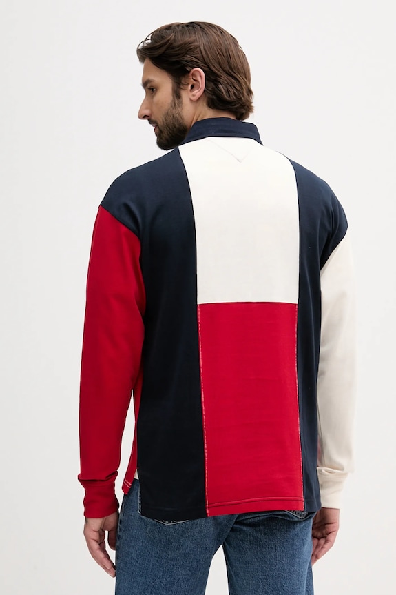 Odzież Tommy Hilfiger bluza bawełniana MW0MW39690 granatowy