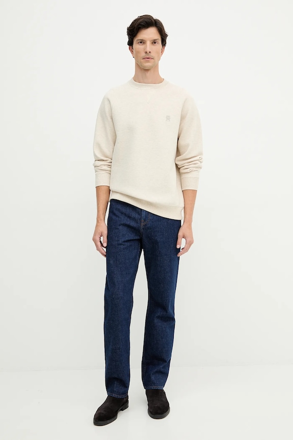Tommy Hilfiger bluza MW0MW39397 beżowy AW25
