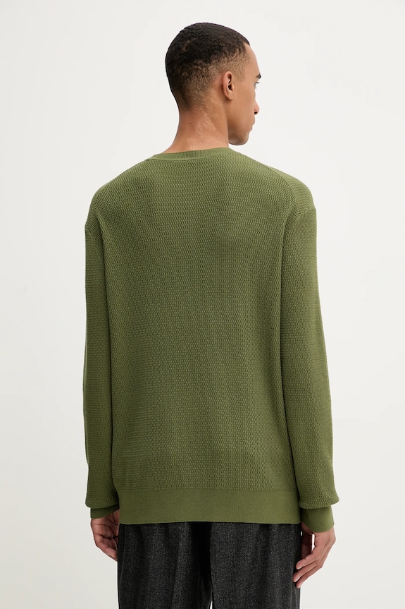 Odzież Calvin Klein sweter LV04LB327G zielony