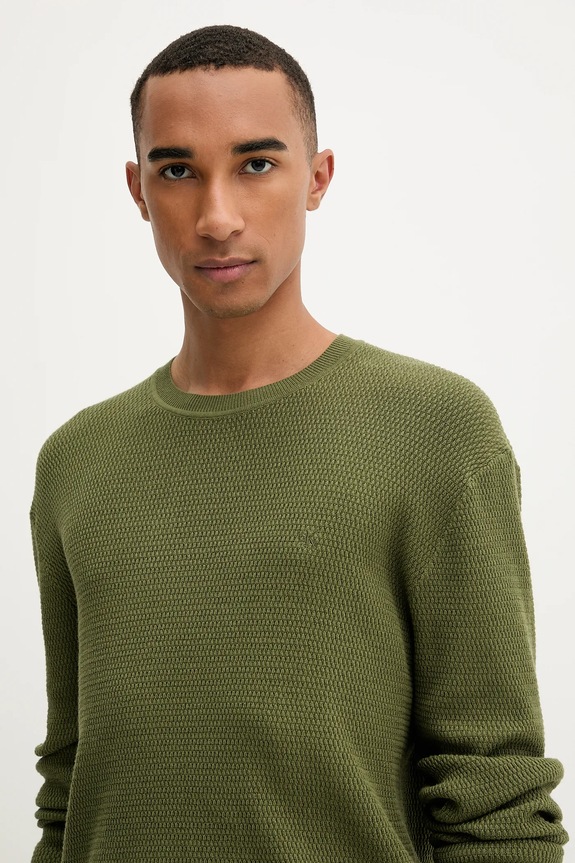 Calvin Klein sweter zielony LV04LB327G