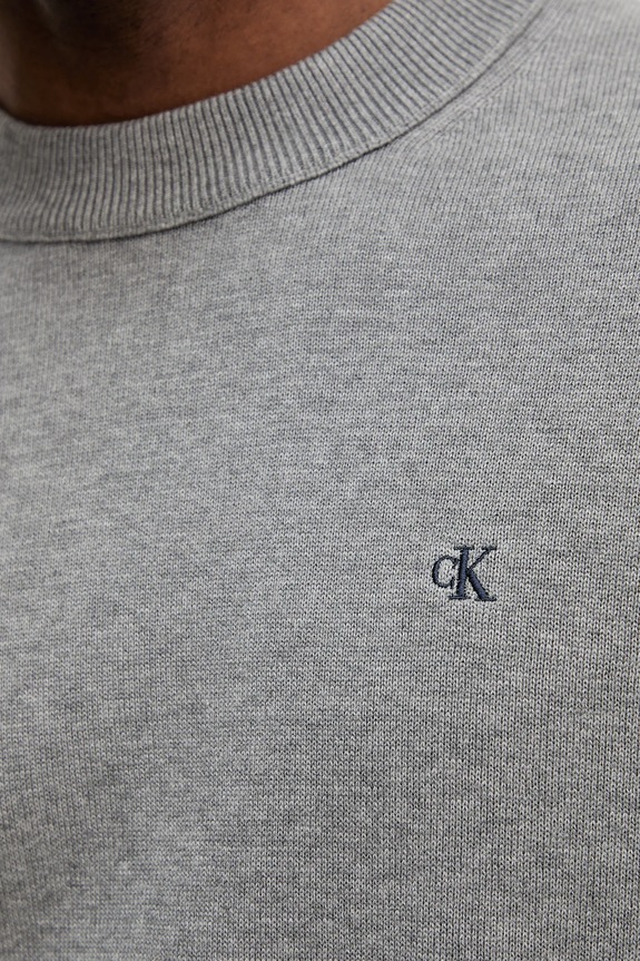 Calvin Klein Jeans pulover de bumbac LV04RC309G gri