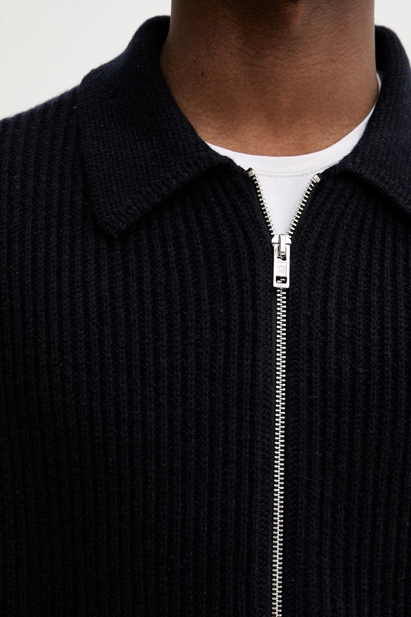Вовняний кардиган Filippa K 31685.FK темно-синій