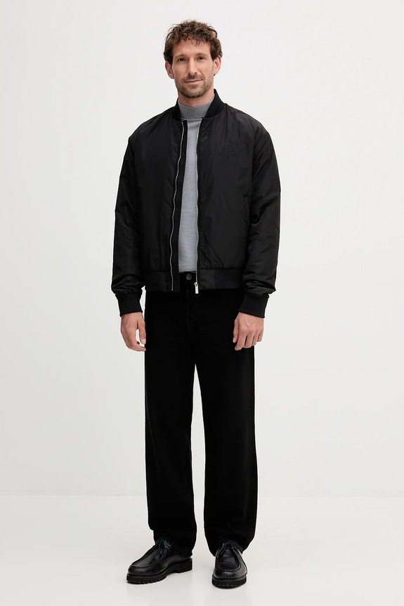 Vuneni pulover Karl Lagerfeld 553399.655002 siva AW25