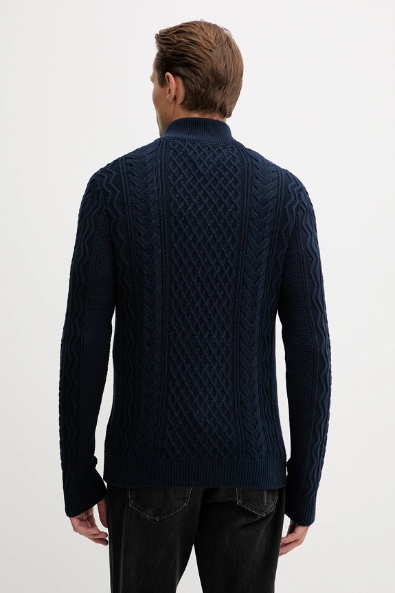 Odzież Tommy Jeans sweter bawełniany DM0DM22103 niebieski