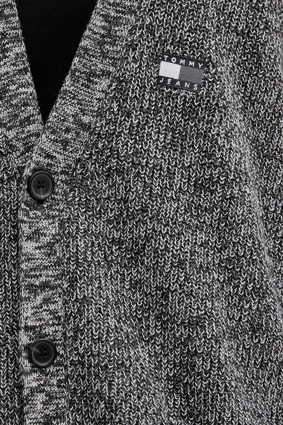 Tommy Jeans cardigan din bumbac DM0DM22104 gri