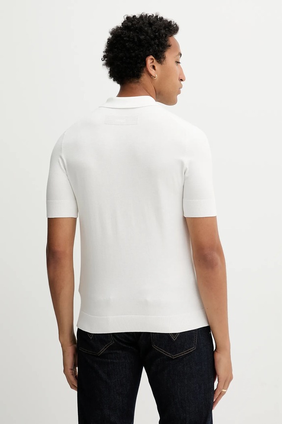 Îmbrăcăminte HUGO tricou polo San Peter-CV 50536672 alb
