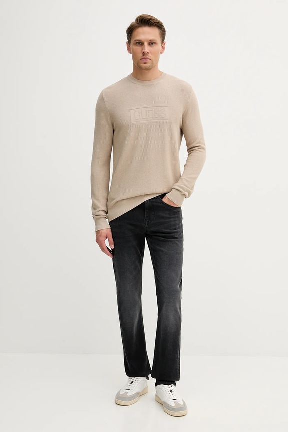 Pulover Guess HARRISON M5YR02.Z3FB1 bež AW25